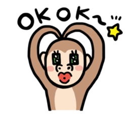 honwaka animals sticker #1605447