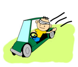 Golf Kids KO sticker #1605490