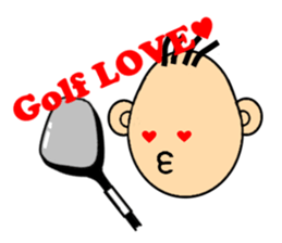 Golf Kids KO sticker #1605492