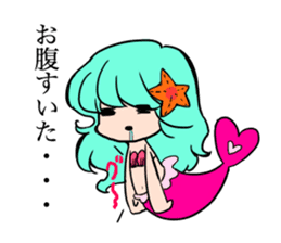 Sirena of the mermaid sticker #1605871