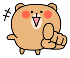 Comical Animal sticker #1606086