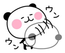Uza-Kawa PANDA sticker #1606273
