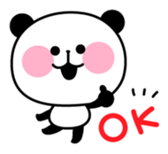 Uza-Kawa PANDA sticker #1606274