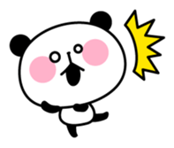 Uza-Kawa PANDA sticker #1606302