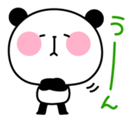 Uza-Kawa PANDA sticker #1606305
