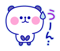 Navy Panda sticker #1606691