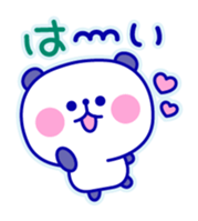 Navy Panda sticker #1606695