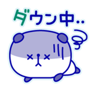 Navy Panda sticker #1606712