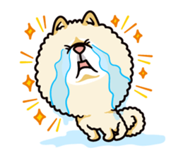 Wasao who's dog and famous in cute ugly. sticker #1606720