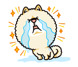 Wasao who's dog and famous in cute ugly. sticker #1606720