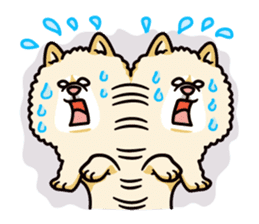 Wasao who's dog and famous in cute ugly. sticker #1606724