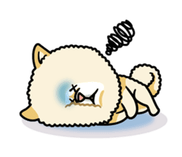 Wasao who's dog and famous in cute ugly. sticker #1606732