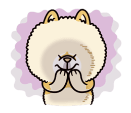 Wasao who's dog and famous in cute ugly. sticker #1606733