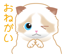 Silly Ragdoll sticker #1606941