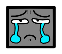 Everyday face  Sticker sticker #1606995