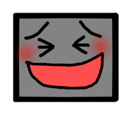 Everyday face  Sticker sticker #1606998