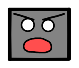 Everyday face  Sticker sticker #1606999