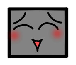 Everyday face  Sticker sticker #1607001