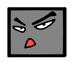 Everyday face  Sticker sticker #1607002