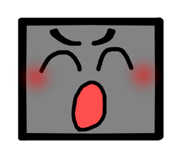 Everyday face  Sticker sticker #1607003