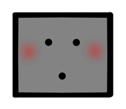 Everyday face  Sticker sticker #1607006