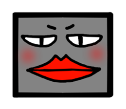 Everyday face  Sticker sticker #1607007