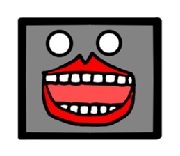 Everyday face  Sticker sticker #1607009