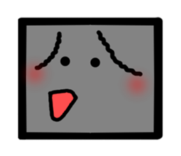 Everyday face  Sticker sticker #1607010