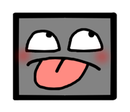 Everyday face  Sticker sticker #1607011