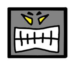 Everyday face  Sticker sticker #1607013