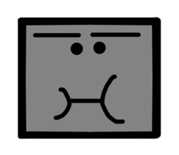 Everyday face  Sticker sticker #1607014