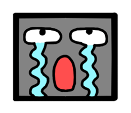 Everyday face  Sticker sticker #1607015