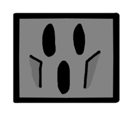 Everyday face  Sticker sticker #1607018