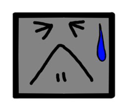 Everyday face  Sticker sticker #1607021