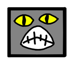 Everyday face  Sticker sticker #1607023