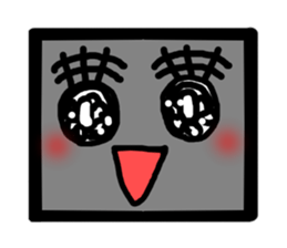 Everyday face  Sticker sticker #1607025