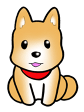 Shiba inu's Sticker(Japanese dog) sticker #1607113