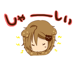 Koo-chan Hakata bear sticker #1607235