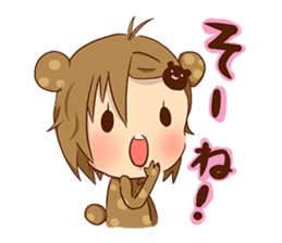 Koo-chan Hakata bear sticker #1607245
