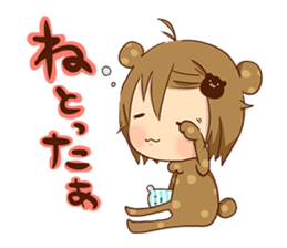 Koo-chan Hakata bear sticker #1607247
