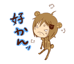 Koo-chan Hakata bear sticker #1607254