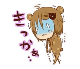 Koo-chan Hakata bear sticker #1607265