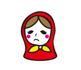 matryoshika doll(No characters) sticker #1607887