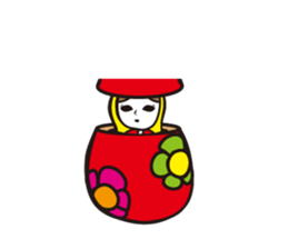 matryoshika doll(No characters) sticker #1607889
