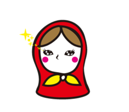 matryoshika doll(No characters) sticker #1607891