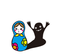 matryoshika doll(No characters) sticker #1607896