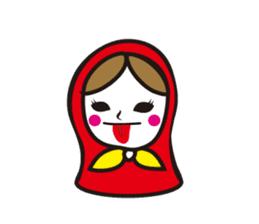 matryoshika doll(No characters) sticker #1607911