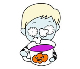 Hector & Mimie The Halloween!! sticker #1608401