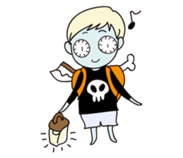Hector & Mimie The Halloween!! sticker #1608404