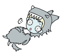 Hector & Mimie The Halloween!! sticker #1608406